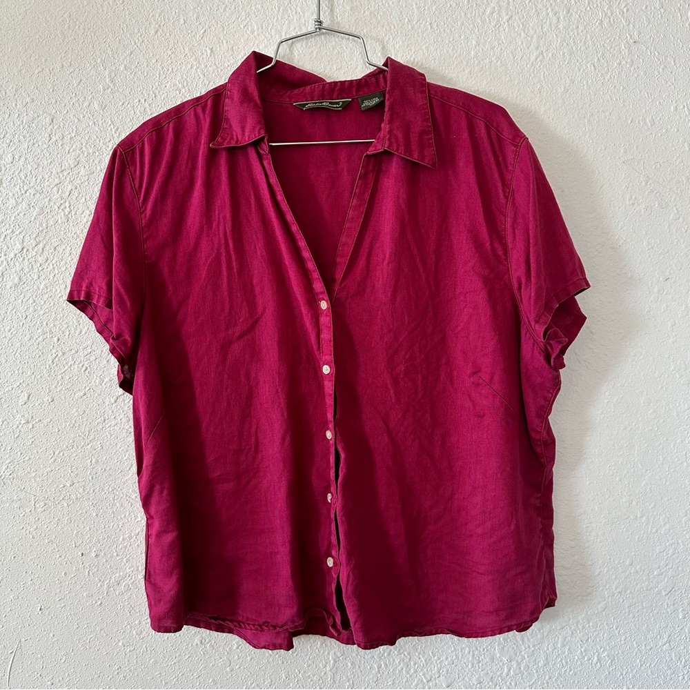 Eddy Bauer VTG Linen Blouse